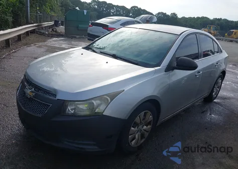 2012 Chevrolet Cruze Ls из США, поврежденный, VIN 1G1PC5SH1C7398314